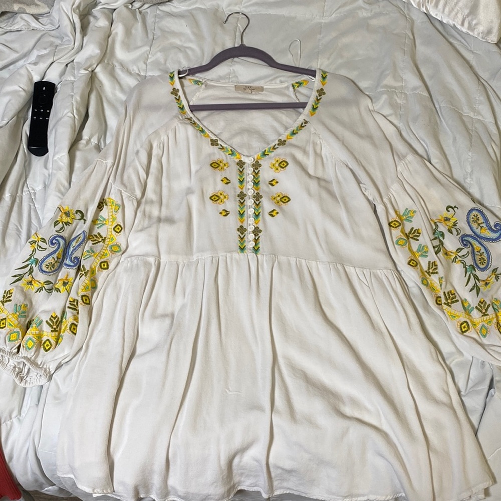 Chelsea and Violet long sleeve floral dress